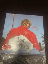 Machine Gun Kelly MGK Hand  Autographed Lost Americana Vinyl Album Clear Edition
