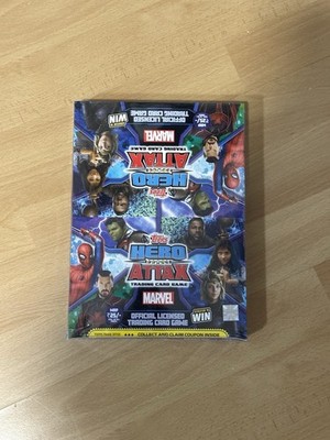 Topps Marvel Hero Attax 2022 Spielekarten - Display mit 40 Boostern 5x stück