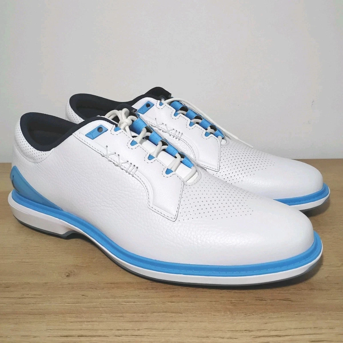 New Nike Air Jordan ADG 5 UNC Leather Golf Shoes Blue FQ6642-104 Men’s Size 11 Jordan ADG 5 UNC - FQ6642-104 for Sale | Authenticity  main image 3
