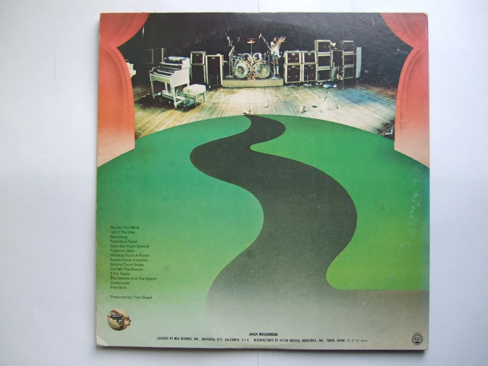 Lynyrd Skynyrd One More From The Road 1976 Japan Original LP VIM-9501～2 Insert - Image 2 of 4