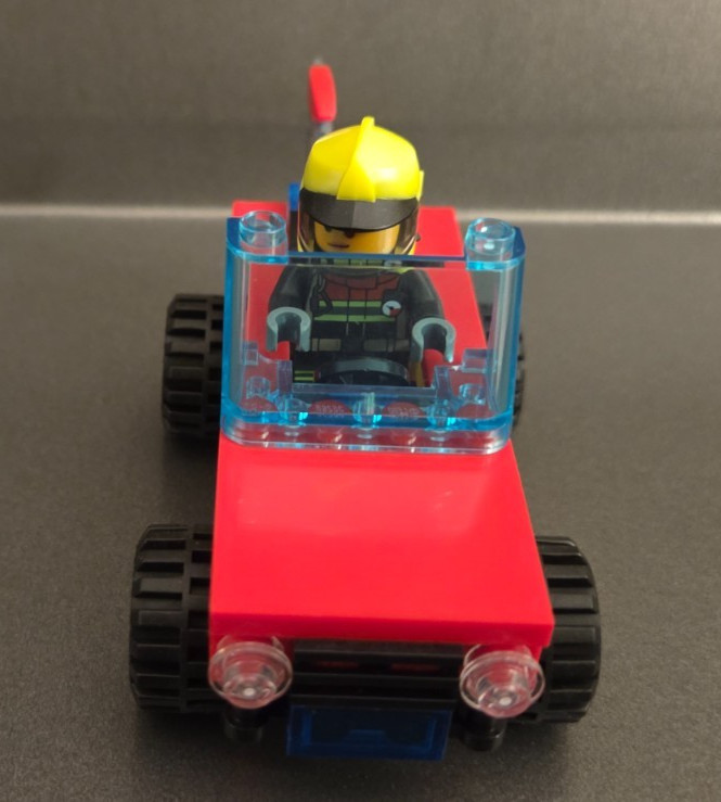 LEGO City Fire Fire Patrol Vehicle Polybag 30585 - used but complete