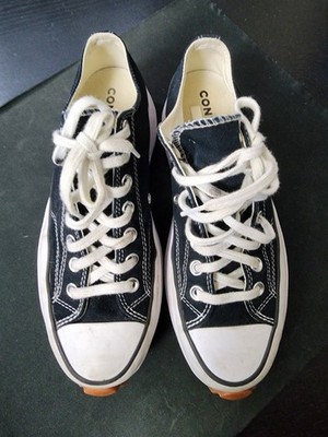 Converse Unisex Run Star Hike Platform Canvas Low Top Sneakers Size W-10 M-8,5