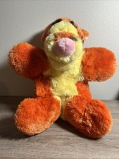 Disney Store Cuddler Tigger Fuzzy Shaggy Stuffed Animal Winnie The Pooh