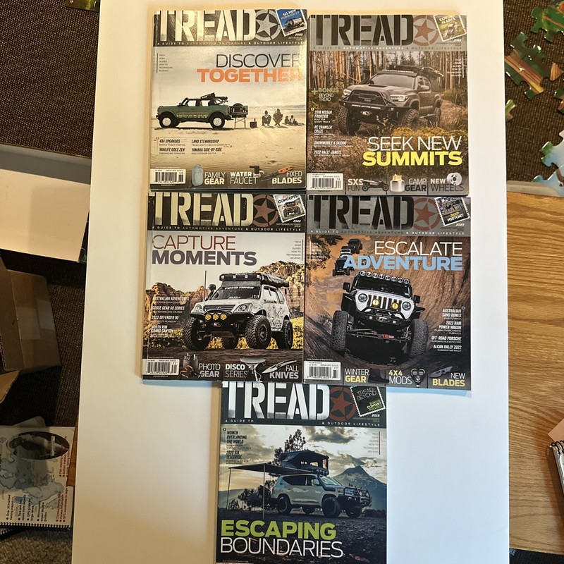 Tread Magazine Lot Overland Camping