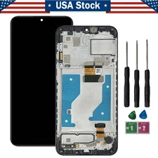 USA For Cricket Icon 5 SL112C LCD Display Touch Screen Digitizer Assembly+Frame