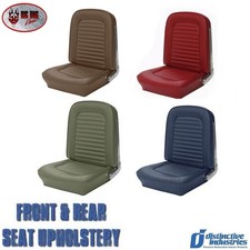 1965 Mustang Coupe Seat Cover Upholstery - In Stock - By Distinctive