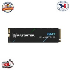 Acer Predator GM7 SSD interne NVMe PCIe 4.0 M.2 2280 gaming PS5 PC
