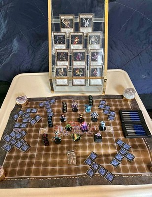 Yu-Gi-Oh! Dungeon Dice Monsters Board Game with Figures, Dice, Cards, Game Board