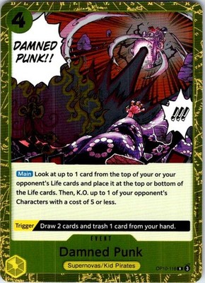 One Piece | Royal Blood | Damned Punk | R | OP10-116 | NM