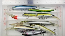 Fishing Lures Lot W - Saltwater Lures Jerkbait Deep Divers Swimmer Trolling Plug