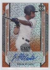 2021 Leaf Metal Draft Orange Mojo 1/2 Jordan McCants #BA-JM2 Auto bw8