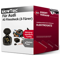 für Audi A3 Fliessheck (3-TüRer) Typ 8P Elektrosatz 7Polig Spezifisch Top Esatz