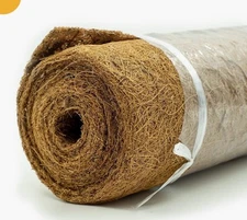 Coco Coir Liner 12x80 inch Natural Coconut Liners for planters Flower Basket