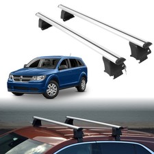 Open Box Roof Rack Crossbars For Dodge Journey 2009-2020 - Silver Open Box Roof Rack Crossbars For Dodge Journey 2009-2020 - Silver