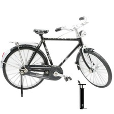 1:10 Miniature Metal Bicycle Model Mini Bicycle Decoration Dolls 1/10 Scale