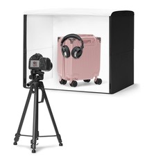 Amazon Basics Portable Foldable Photo Studio Box with LED Lights for Product ...