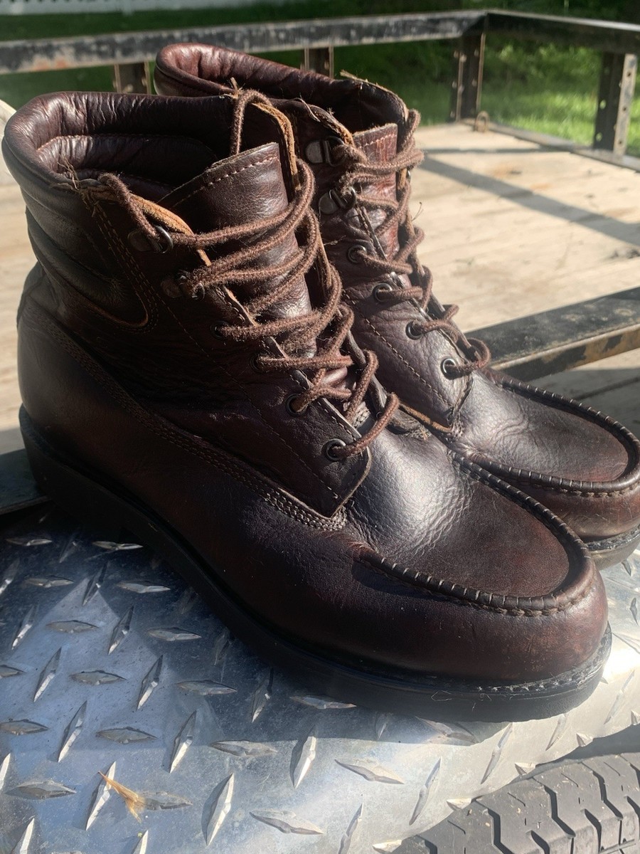 Vintage Dexter ROF Made In USA Leather Lace Up Boot Sz 7.5W  display picture 1