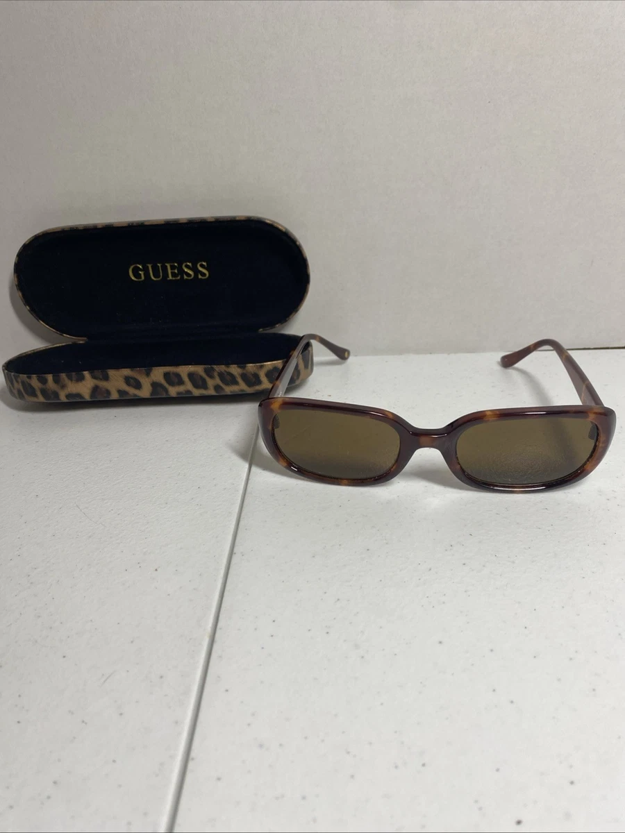 GUESS Leopard Brown Sunglasses for Women for sale | eBay display picture 1