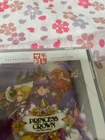 scratched PRINCESS CROWN Sega Saturn