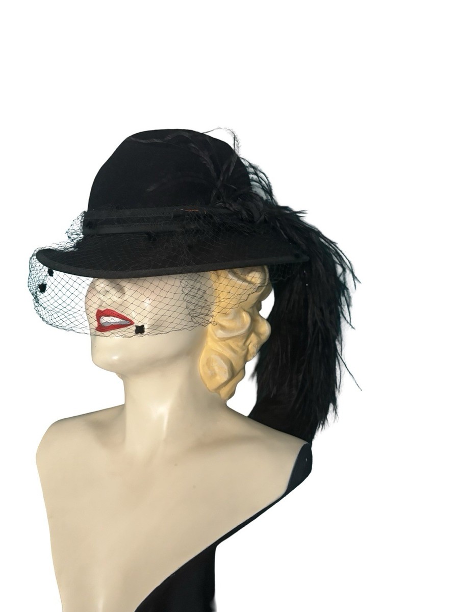 Vintage Don Anderson NY Black Velvet Women display picture 3