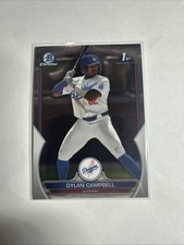 2023 Bowman Draft #BDC-181 Dylan Campbell Chrome Los Angeles Dodgers