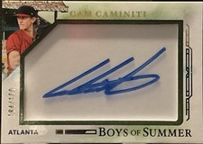 2025 Panini Boys of Summer Cam Caminiti #33 Auto /199 Atlanta Braves 