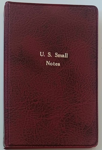 Crown Continental Line U.S. Small Notes 10 Page Currency Album Wallet Pre Dansco