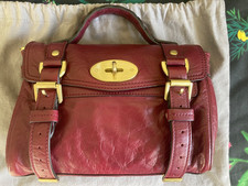 Mulberry Mini Alexa In Conker Red
