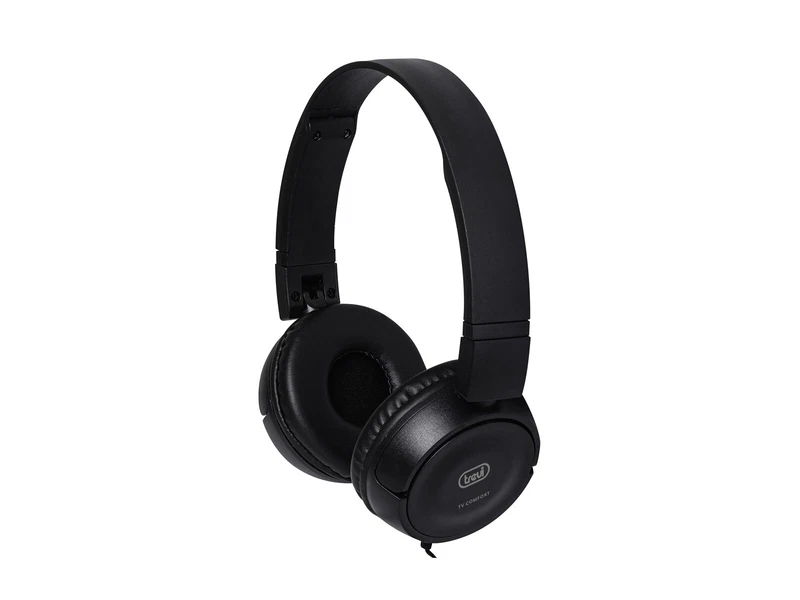Cuffia Cuffie Stereo Comfort Leggera Trevi per TV Televisore con Cavo 5 Metri