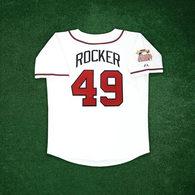 John Rocker 2000 Atlanta Braves All Star Game Men's Home White Jersey