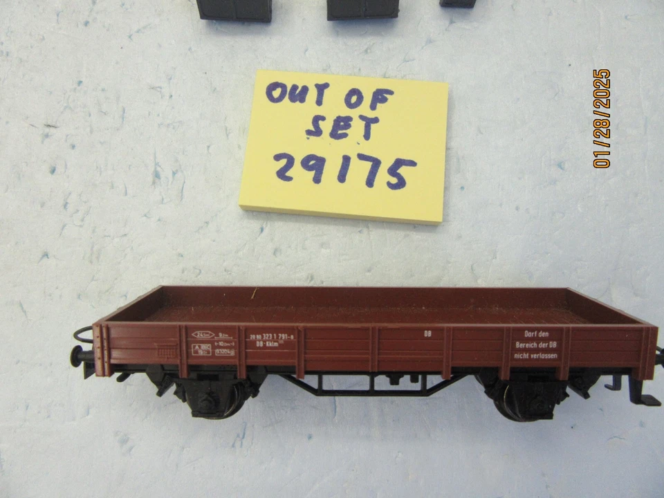 HO - Marklin 29175 Low Wall Gondola with Load - LNNB* - Image 3 of 4