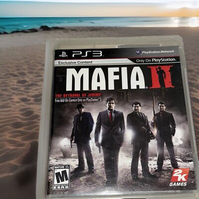 PS3 Mafia 2 Sony Playstation Video Game