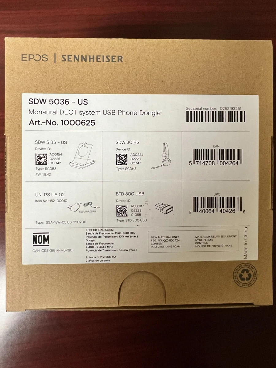 Sennheiser sdw 5036 sale