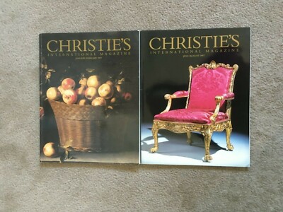 CHRISTIE'S  International Magazines January/February 1997 July/August 1997