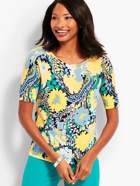 Talbots knit tops hotsell