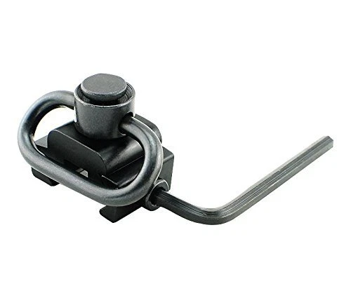 Push Button QD Sling Swivel Attachment 20mm Picatinny Rail Mount