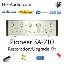 Pioneer SA-710 rebuild restoration recap service kit fix repair capacitor