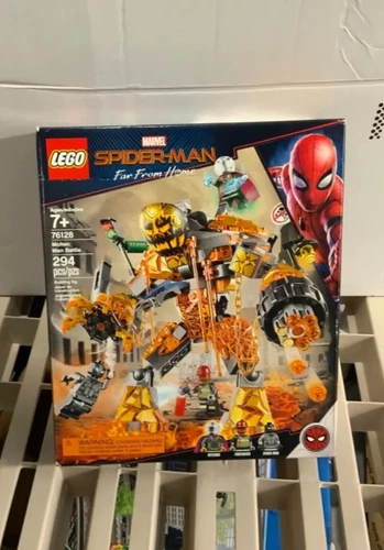 76128 MOLTEN MAN BATTLE spider-man far from home MYSTERIO lego legos set NEW
