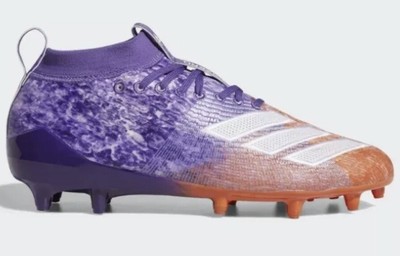 purple adidas football boots