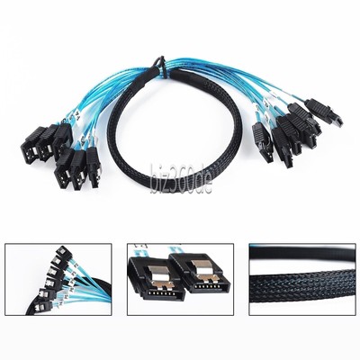 SATA 3.0 III 6Gbps SAS Cable for Server SATA 7 Pin to SATA 7 Pin Data Cable  