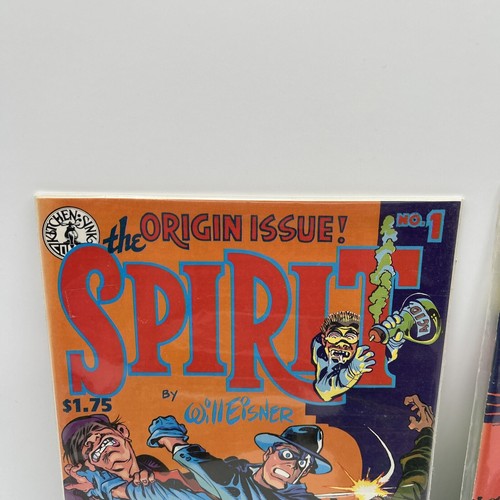 LOTTO di 5 fumetti vintage "The Spirit" di Will Eisner-#1, #2, #3, #4 & Magazine #7 VG - Foto 5 di 18