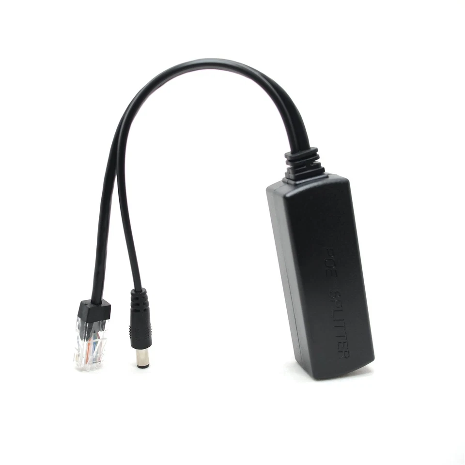 Ethernet Gigabit Active PoE Splitter 48V to 12V 1A~2A Compliant w/ IEEE802.3af - Image 4 of 4