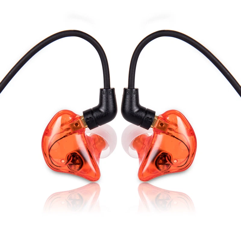 Paiaudio Auriculares Dinámicos con Cable Naranja DR1 Auriculares Dinámicos Monitor Intrauditivo Foto 3 de 4