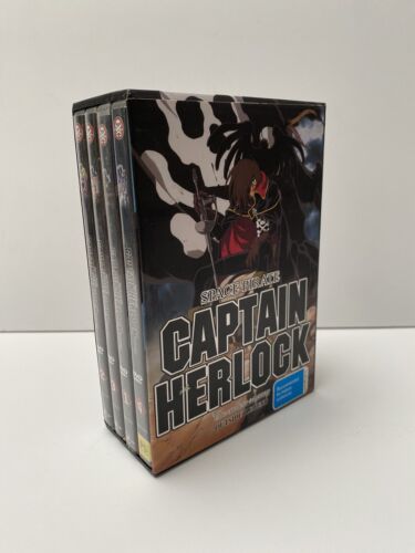 Space Pirate Captain Herlock The Endless Odyssey Complete DVD REGION 4 RARE OOP