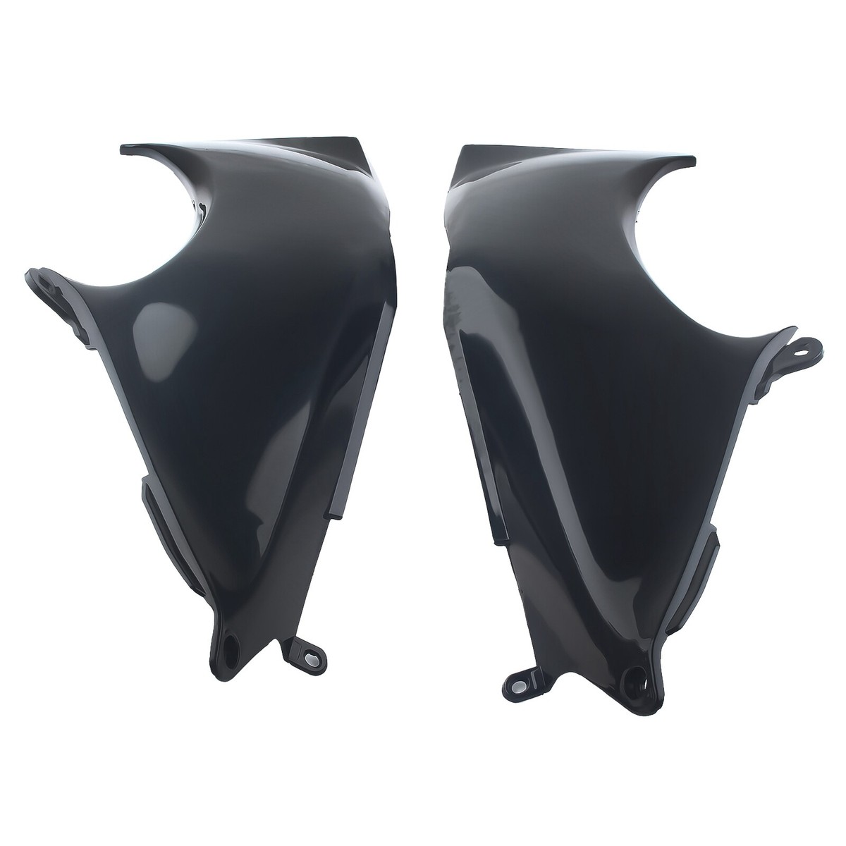 For KAWASAKI ZX-12R 2000 2001 All Black Front Dash Air Intake Ram