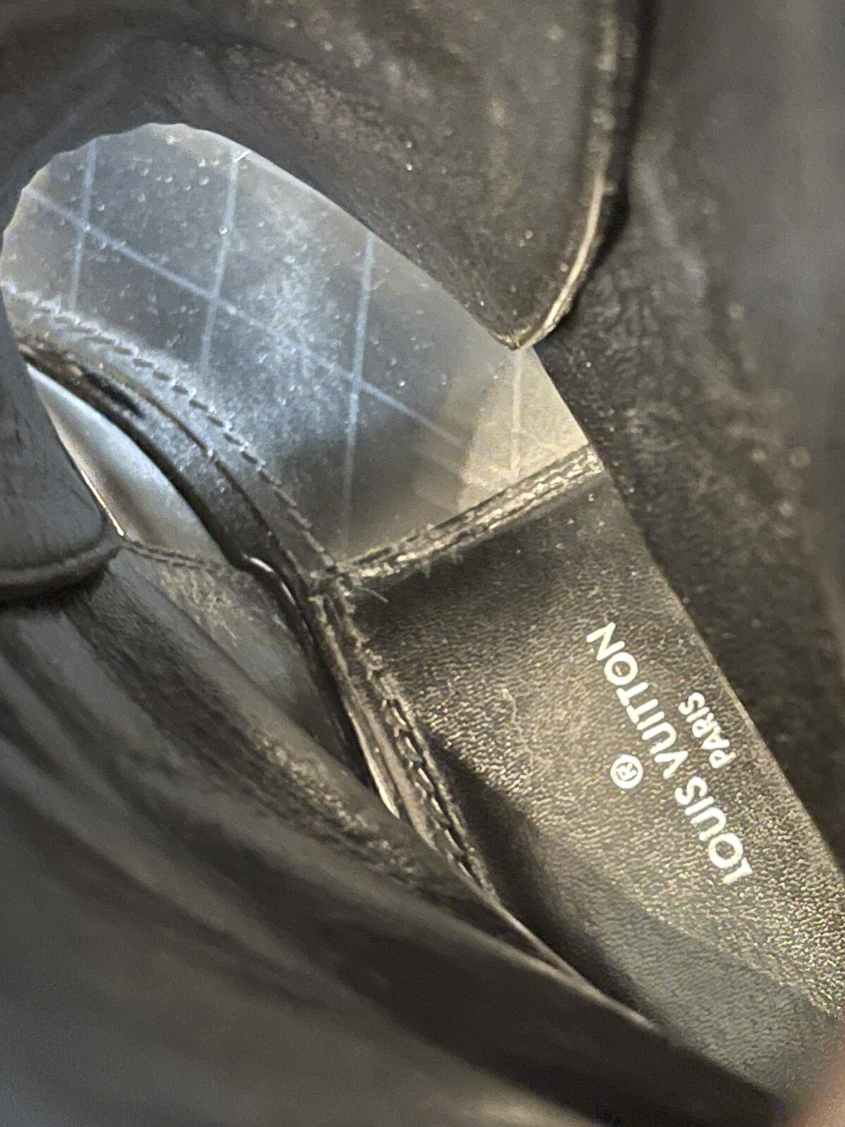 LOUIS VUITTON Black Patent Leather Bahia Brazil Strap… Gem