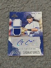 2017 Panini Diamond Kings DK Signatures /299 Gavin Cecchini Rookie Auto RC