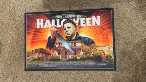 John Carpenter HALLOWEEN Screen Poster Print Jason Edmiston Mondo 24x36 - Picture 2 of 11