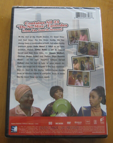 GOOD TIMES - SEASON FOUR - DVD SET 2014 - BRAND NEW & FACTORY SEALED - Picture 2 of 3