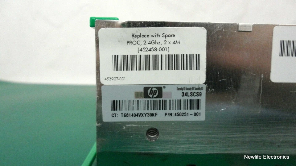 HP 438090-B21 Intel Xeon E7340 Quad-Core 2.4GHz 8MB CPU Kit 452458-001 - Image 4 of 4